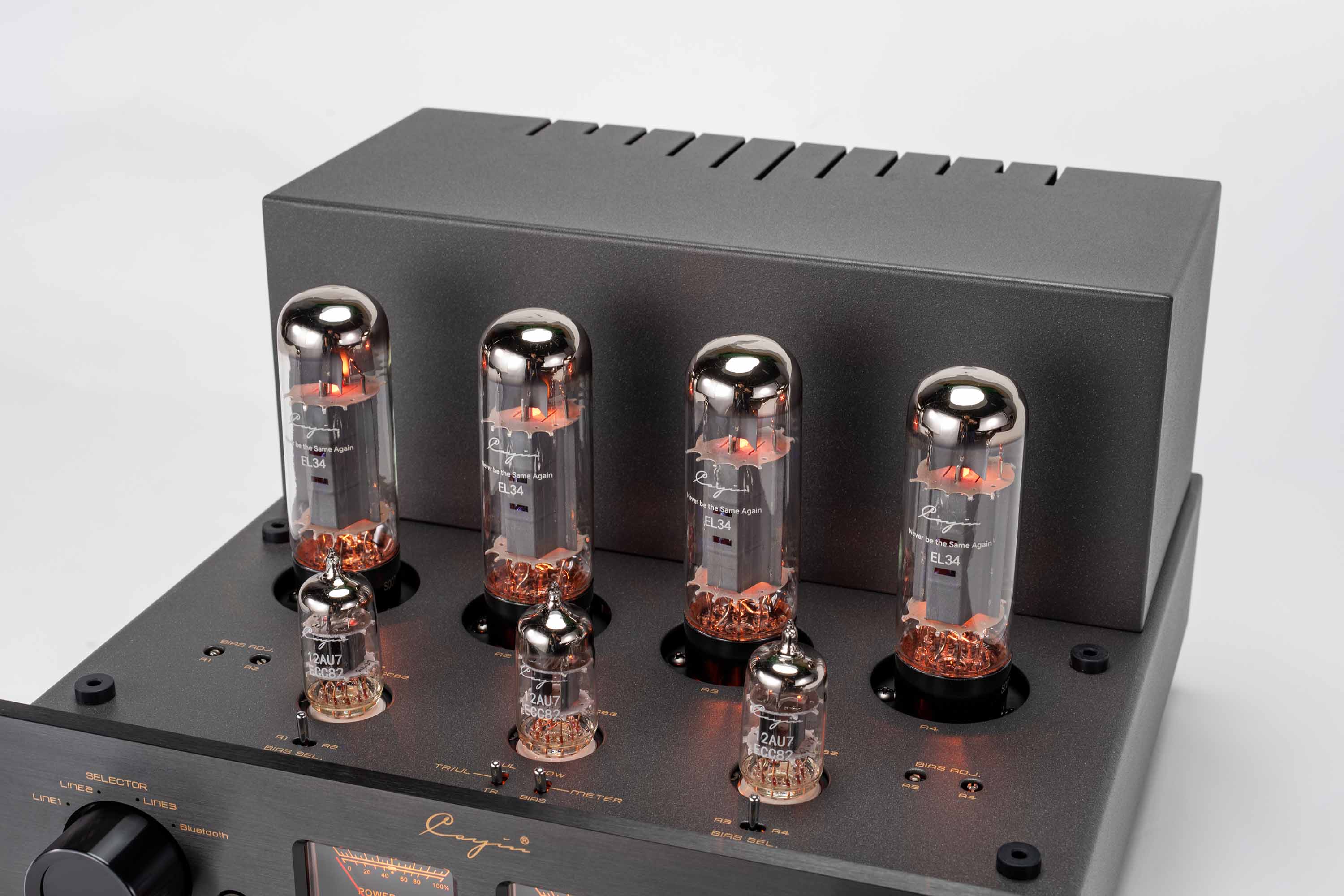 Cayin JAZZ 70 EL34 Integrated Tube Amplifier Black - MusicTeck