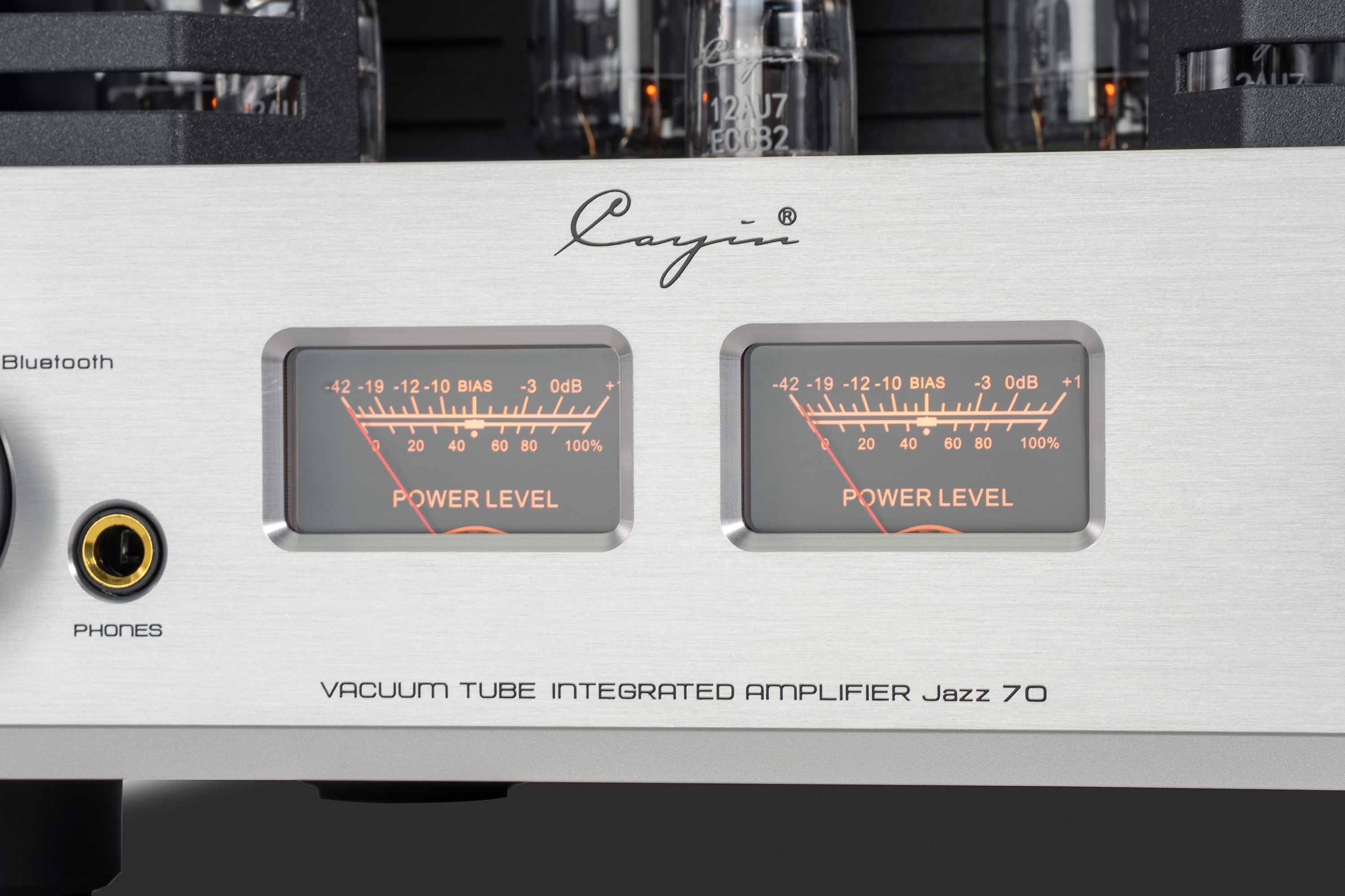 Cayin JAZZ 70 EL34 Integrated Tube Amplifier Silver - MusicTeck