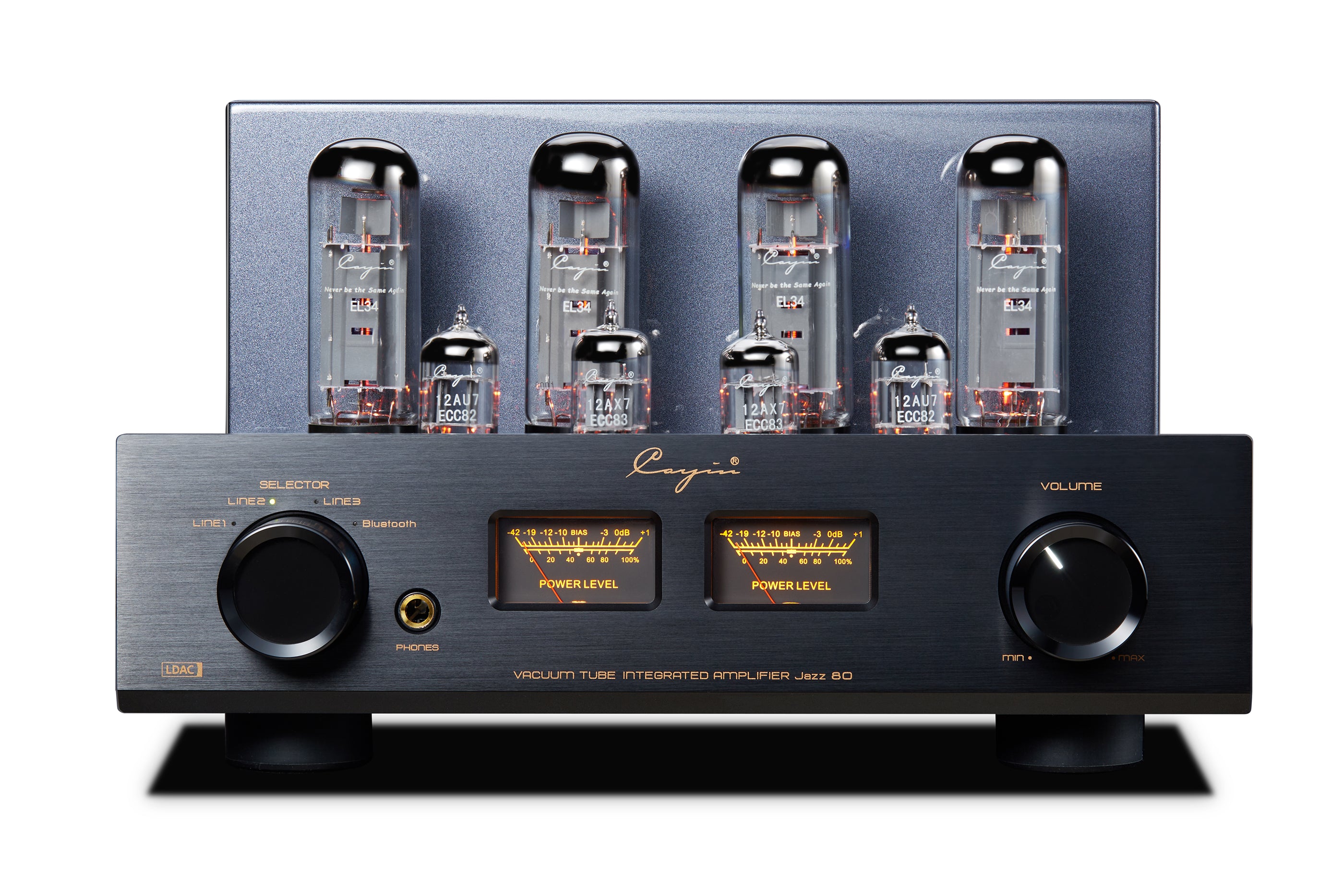 Cayin Jazz 80, A powerful Bluetooth Tube Integrated Amplifier with 2x 40 watts - MusicTeck