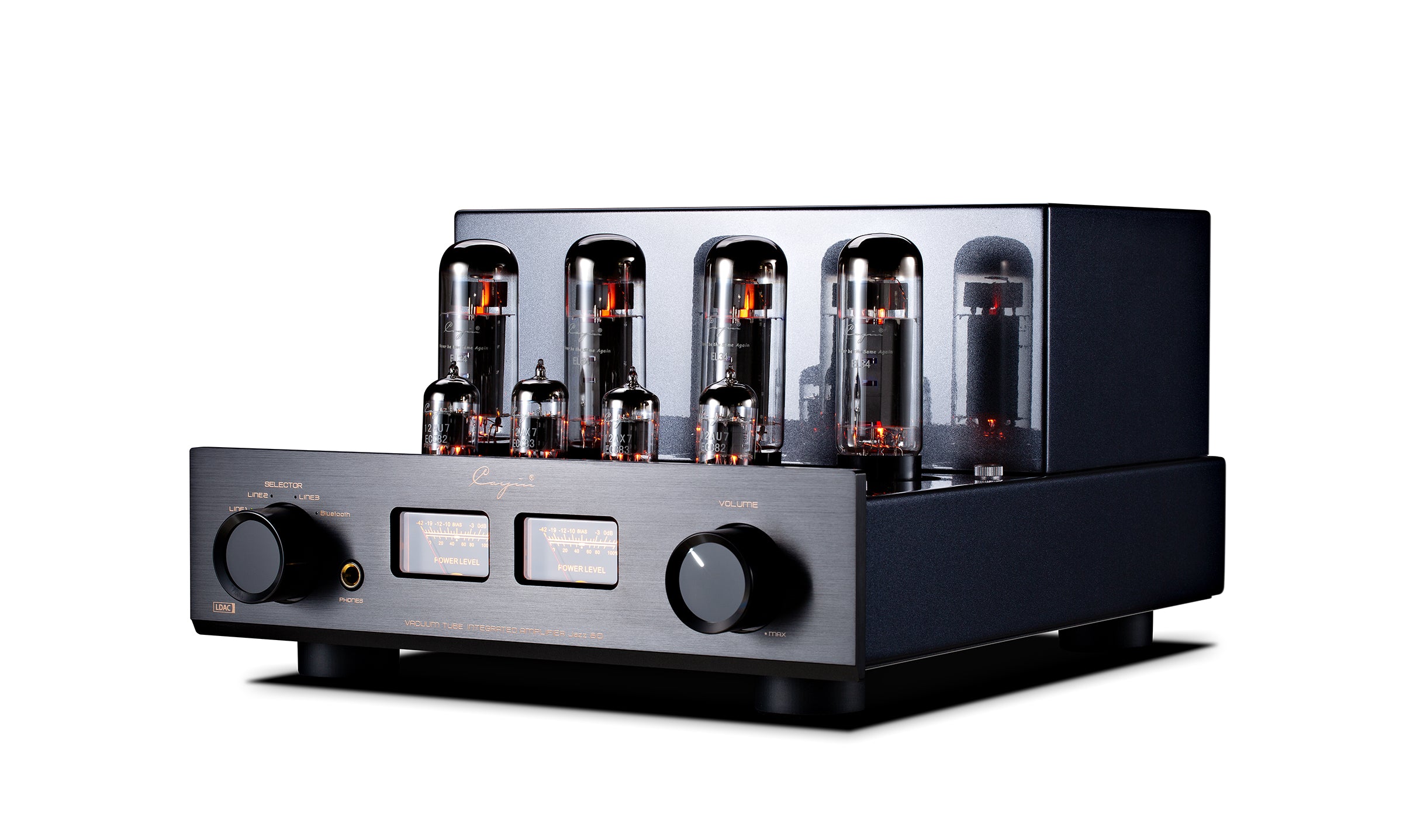 Cayin Jazz 80, A powerful Bluetooth Tube Integrated Amplifier with 2x 40 watts - MusicTeck