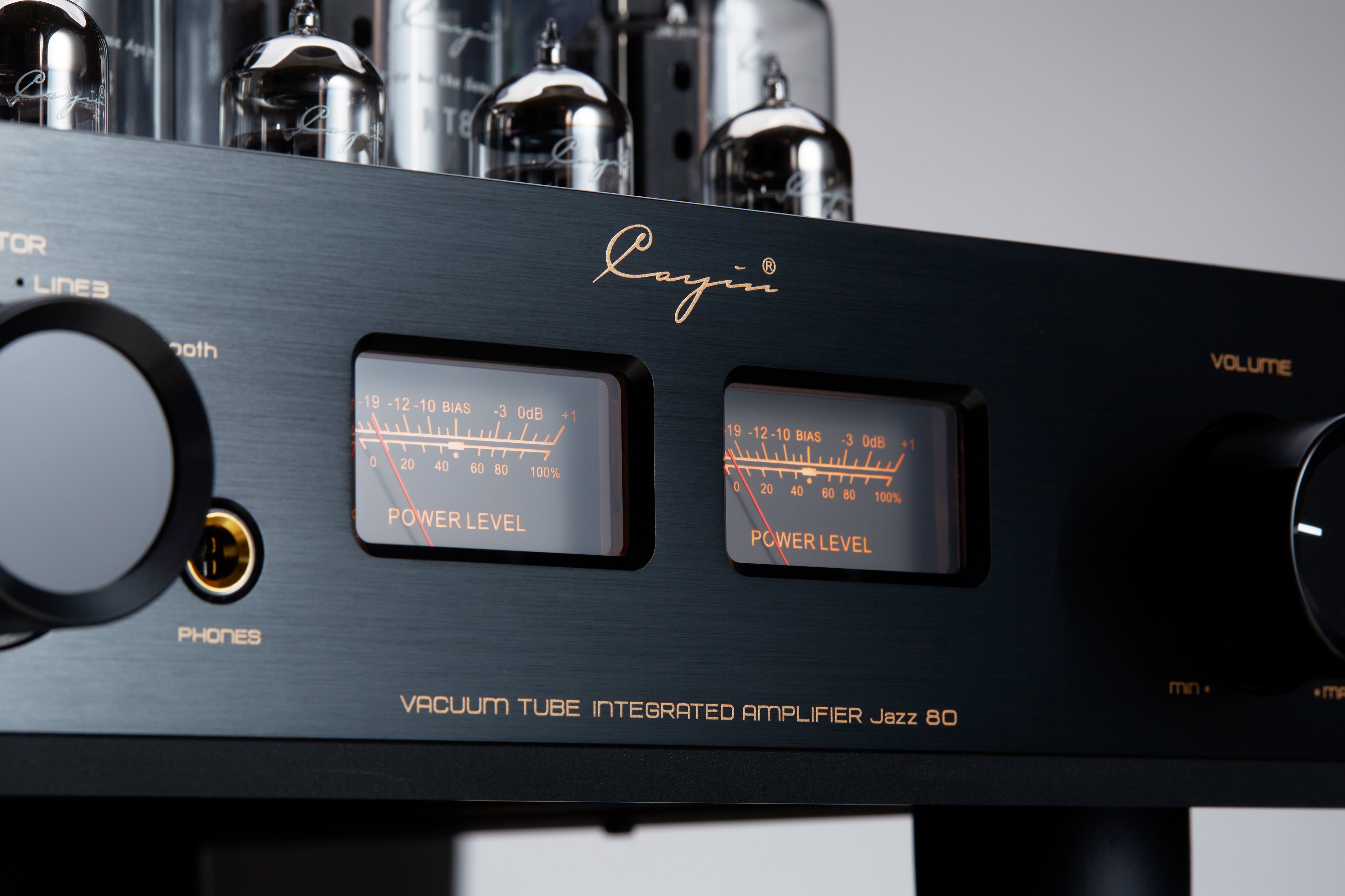 Cayin Jazz 80, A powerful Bluetooth Tube Integrated Amplifier with 2x 40 watts - MusicTeck