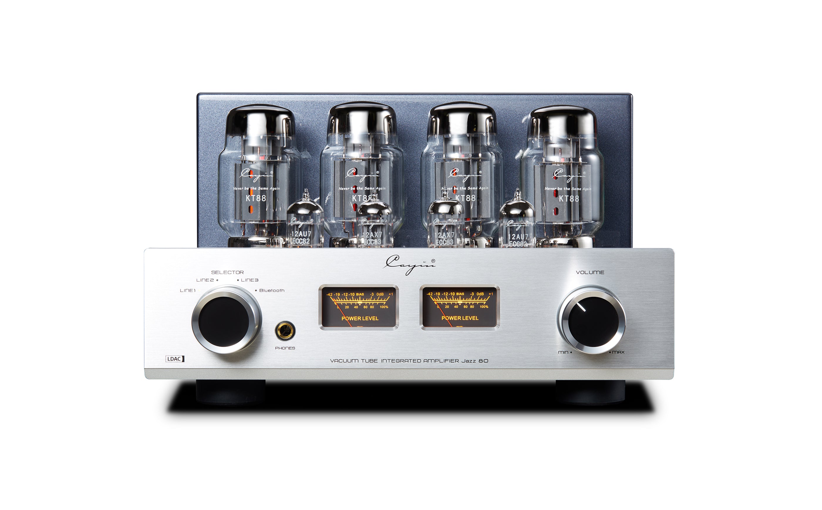 Cayin Jazz 80, A powerful Bluetooth Tube Integrated Amplifier with 2x 40 watts - MusicTeck