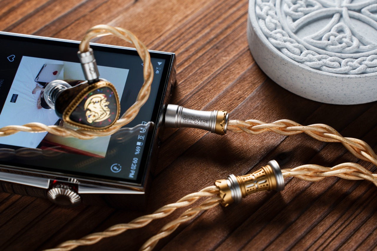 Nostalgia Audio Guinevere - 4 Braid GSPP Alloy cable - MusicTeck