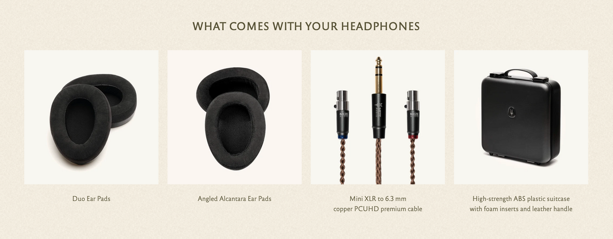 MEZE AUDIO EMPYREAN II Hybrid Array Planar Magnetic Headphones - MusicTeck