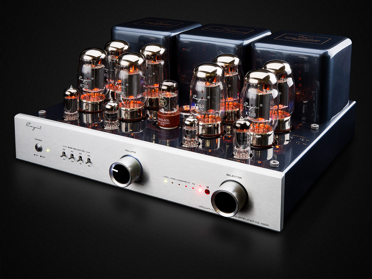 Dual-mode Cayin CS-100A KT88 Tube Amplifier - MusicTeck