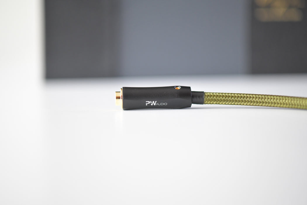 PWAudio Epoch Pro 4.4mm Balanced Female to 3.5mm SE Male with OCC wire