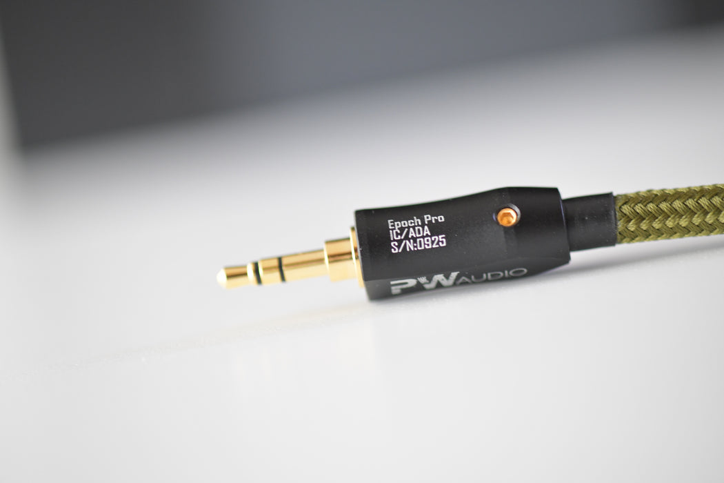 PWAudio Epoch Pro 4.4mm Balanced Female to 3.5mm SE Male with OCC wire