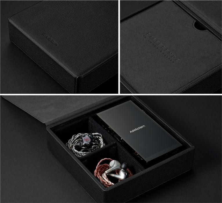 Astell&Kern Collector's Atelier DAP Leather Case Box - MusicTeck 