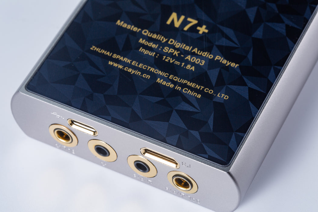 Cayin N7+ Master Quality Digital Audio Player - MusicTeck 