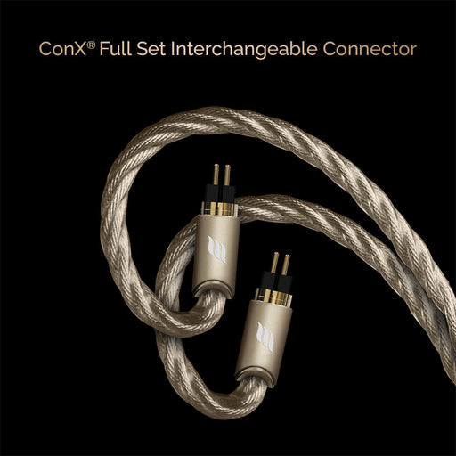 Effect Audio Centurion II - Gold Silver Flagship IEM Upgrade Cable -MusicTeck
