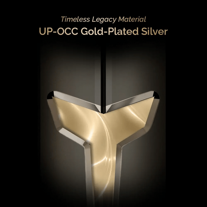 Effect Audio Centurion II - Gold Silver Flagship IEM Upgrade Cable -MusicTeck