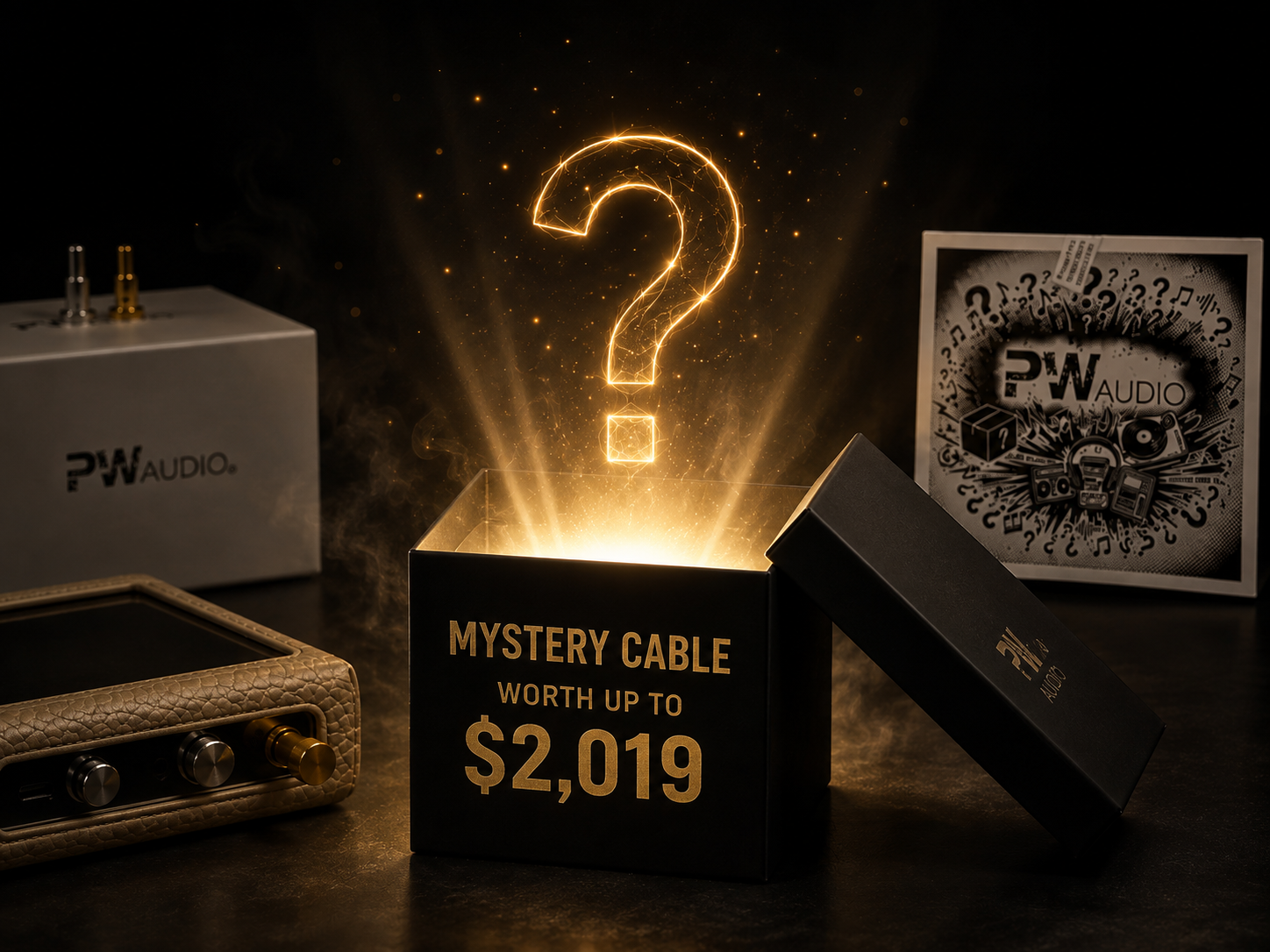 PWAudio Ground Resonance 3.5 & 4.4 Gold & Platinum Set with Blind Box (In Stock)
