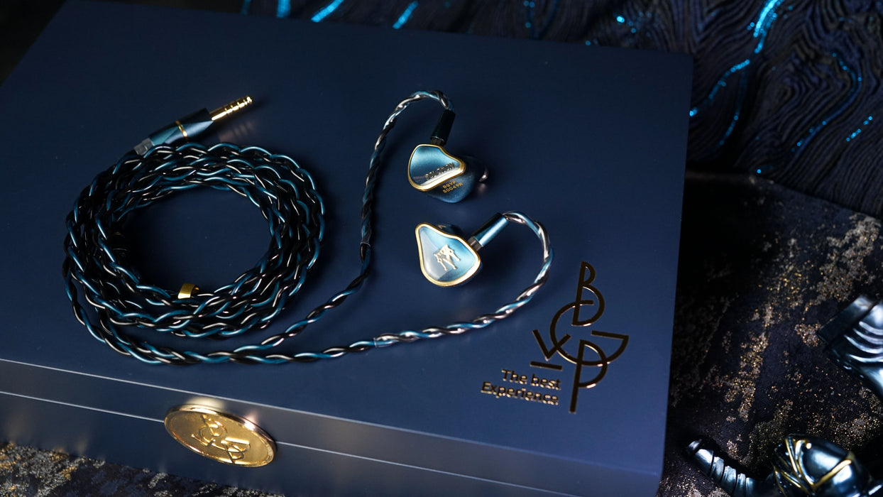 BGVP Solomon with BGVP Flagship Temple Cable