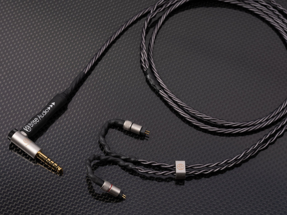 Brise Audio SHIROGANE 4-wire Ultimate IEM cable (Built to order)