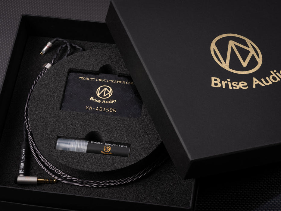 Brise Audio SHIROGANE 4-wire Ultimate IEM cable (Built to order)