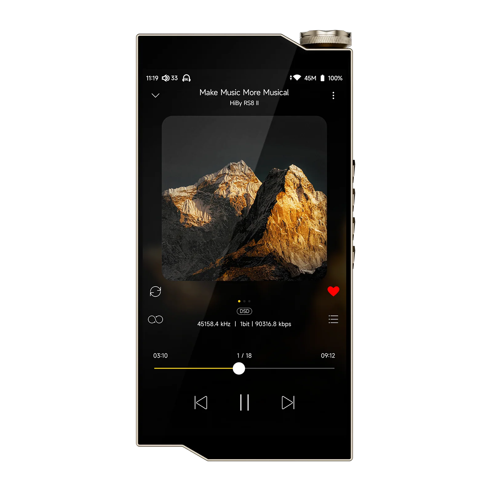HiBy RS8 II New Generation Ultra-flagship Portable HiFi DAP-MusicTeck