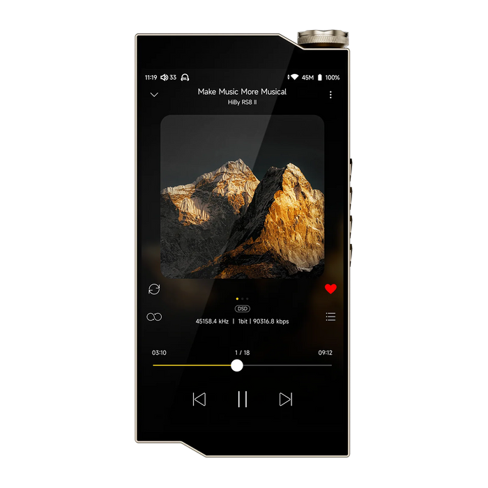 HiBy RS8 II New Generation Ultra-flagship Portable HiFi DAP-MusicTeck