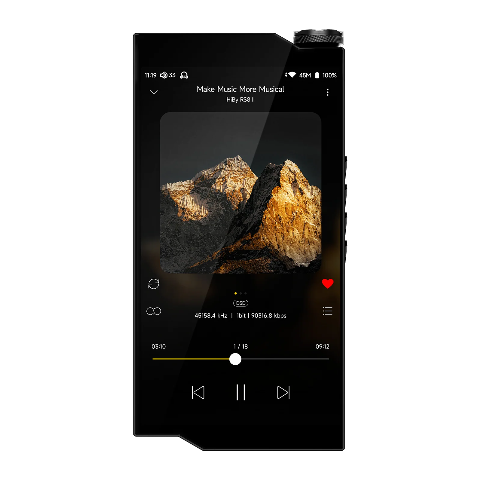 HiBy RS8 II New Generation Ultra-flagship Portable HiFi DAP-MusicTeck