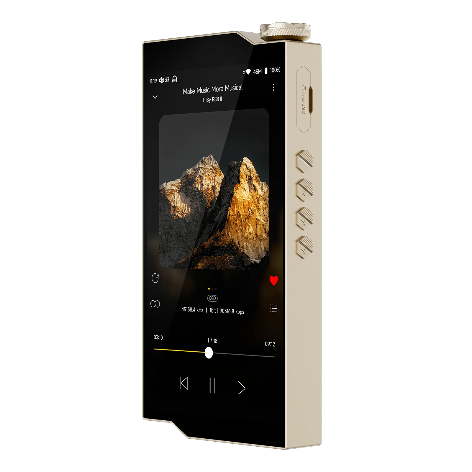 HiBy RS8 II New Generation Ultra-flagship Portable HiFi DAP-MusicTeck