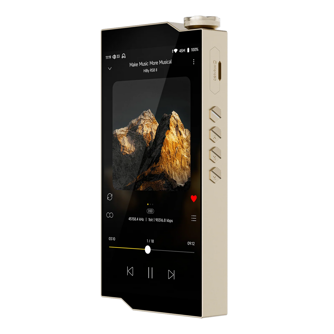 HiBy RS8 II New Generation Ultra-flagship Portable HiFi DAP-MusicTeck