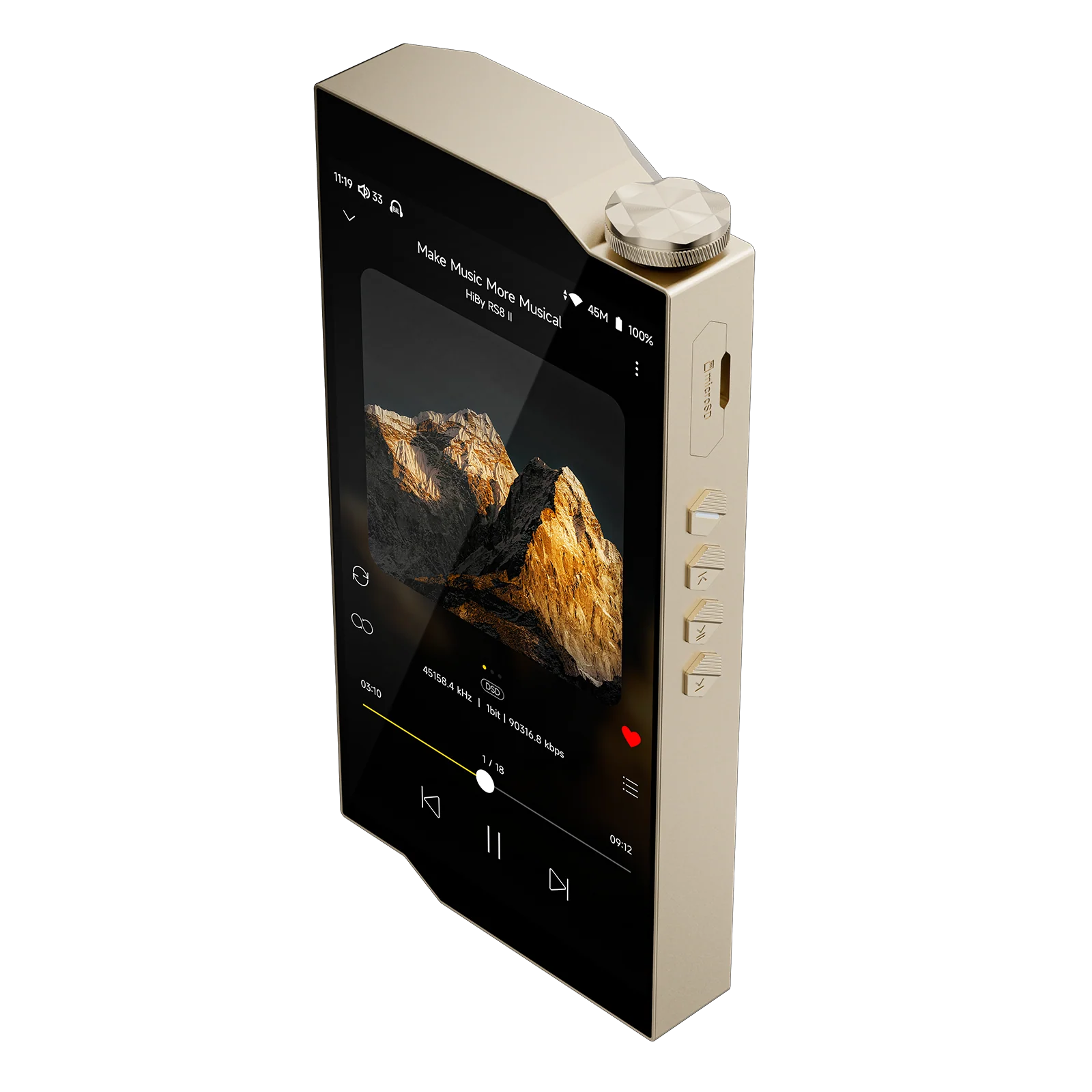 HiBy RS8 II New Generation Ultra-flagship Portable HiFi DAP-MusicTeck