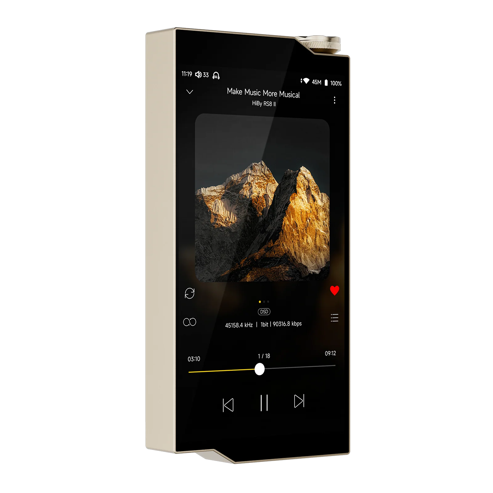 HiBy RS8 II New Generation Ultra-flagship Portable HiFi DAP-MusicTeck