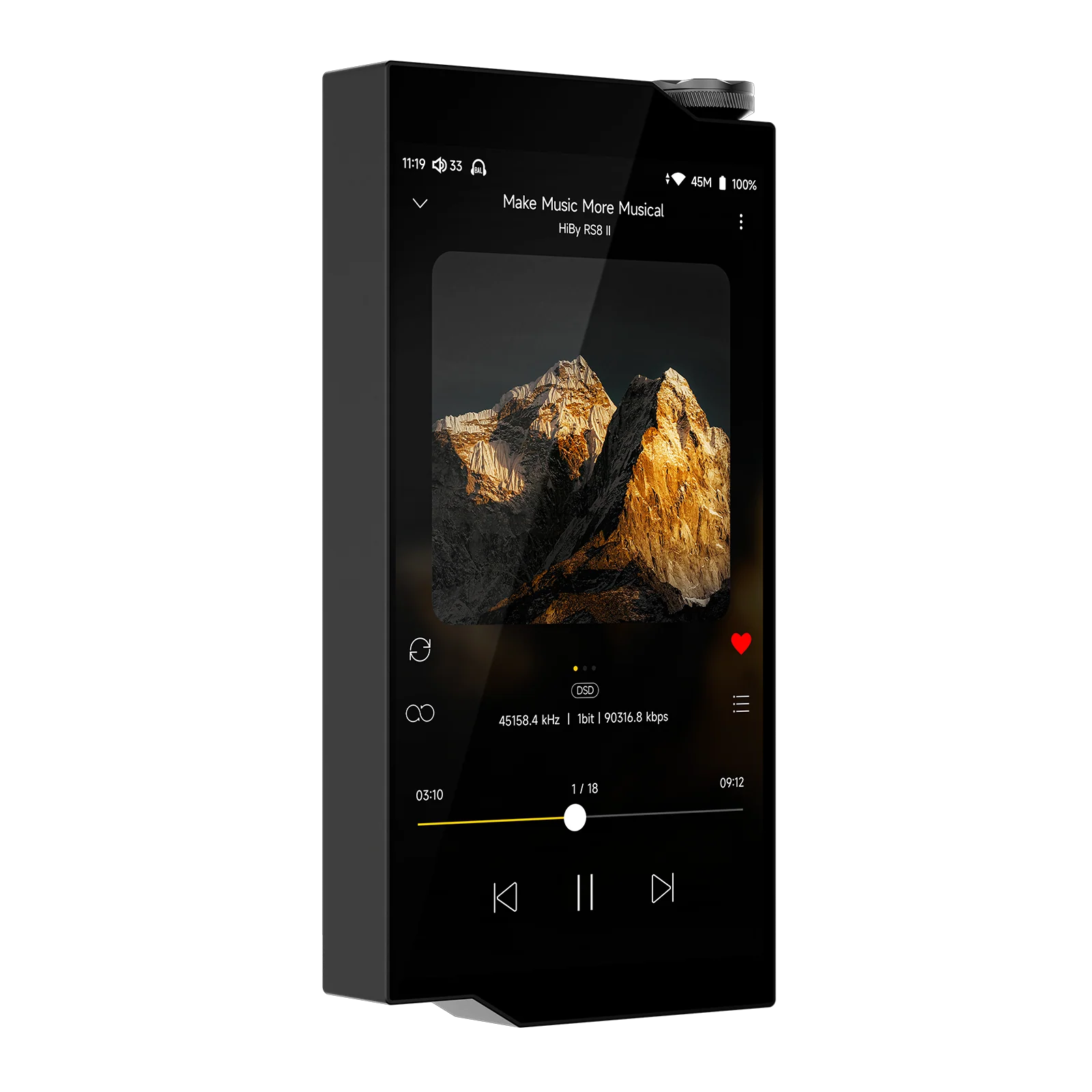 HiBy RS8 II New Generation Ultra-flagship Portable HiFi DAP-MusicTeck