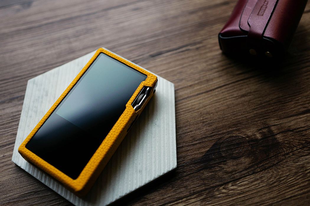 Luxury Precision P6 Pro Advanced Discrete R-2R Portable Audio Player (Black Gold Edition) with free Leather Case