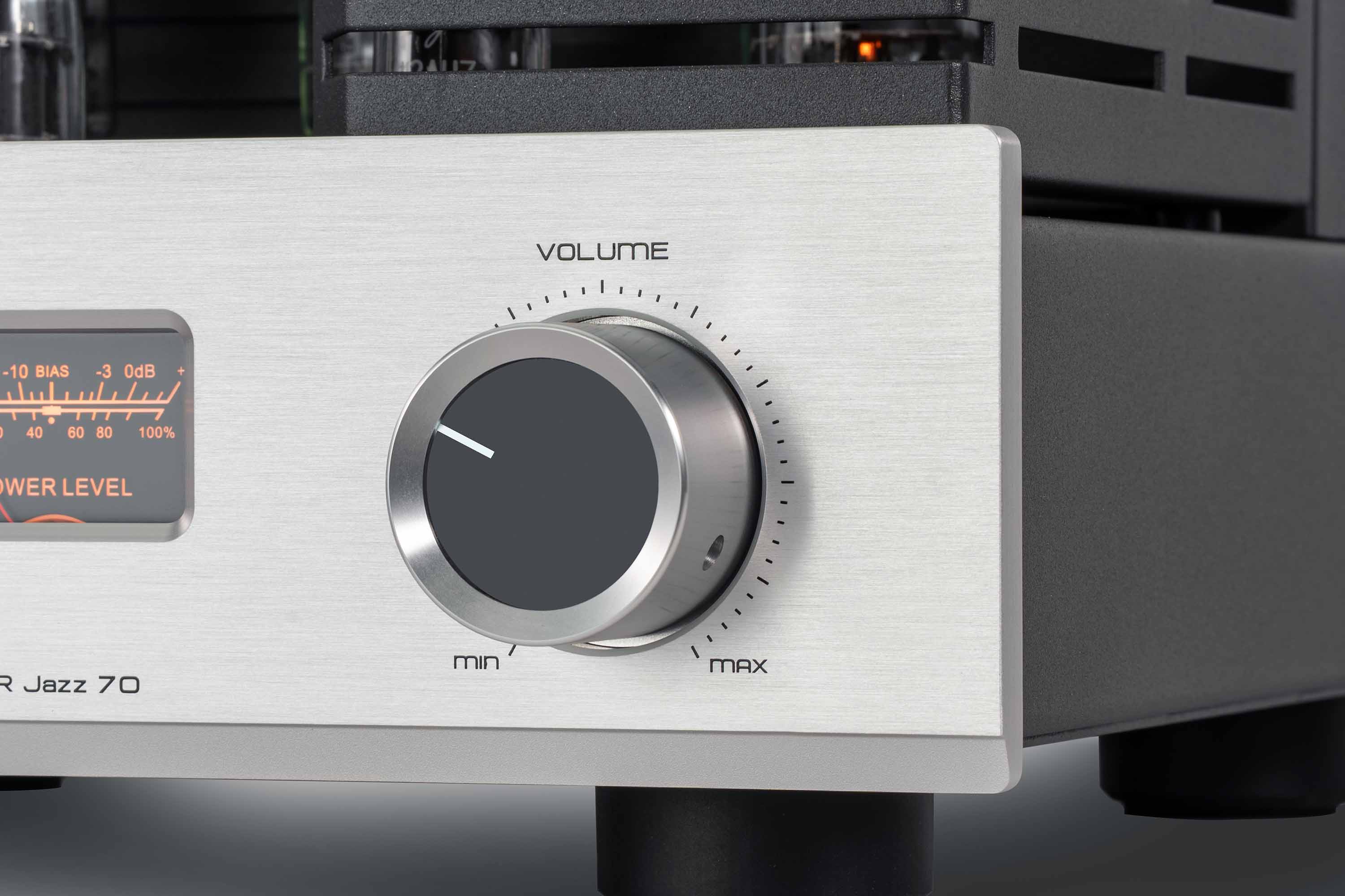 Cayin JAZZ 70 EL34 Integrated Tube Amplifier Silver - MusicTeck