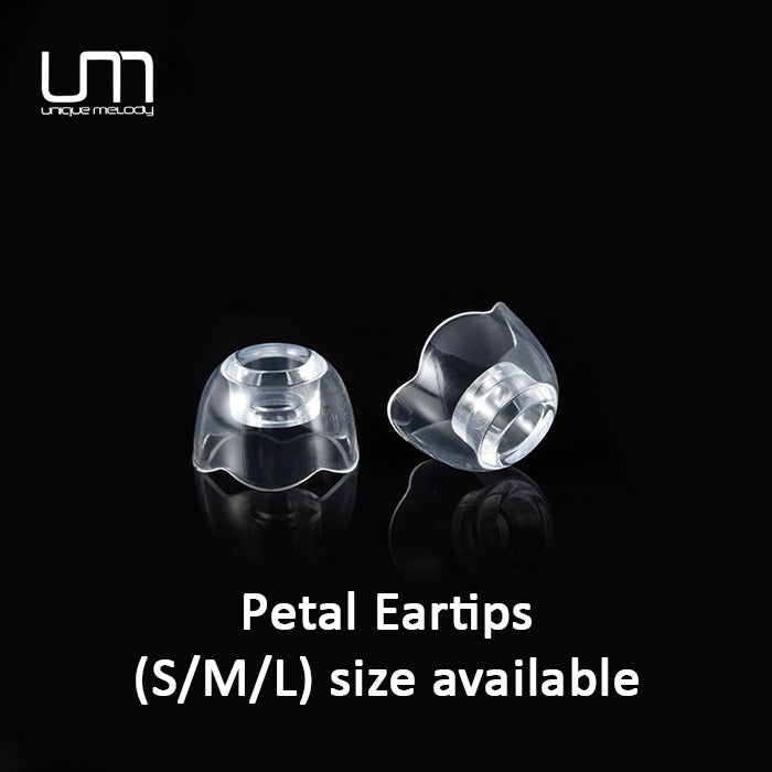UM Petal Eartips (S/M/L) (3 pairs)