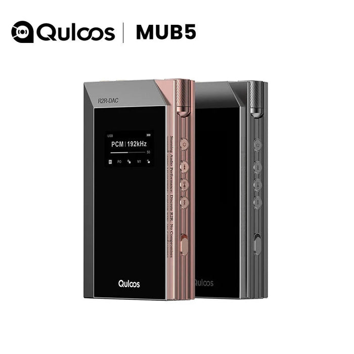 QULOOS MUB5 R2R Portable DAC & Headphone Amplifier - MusicTeck 