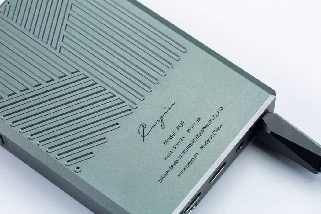 Cayin RU9 Tube/Solid-state DAC Amplifier - MusicTeck