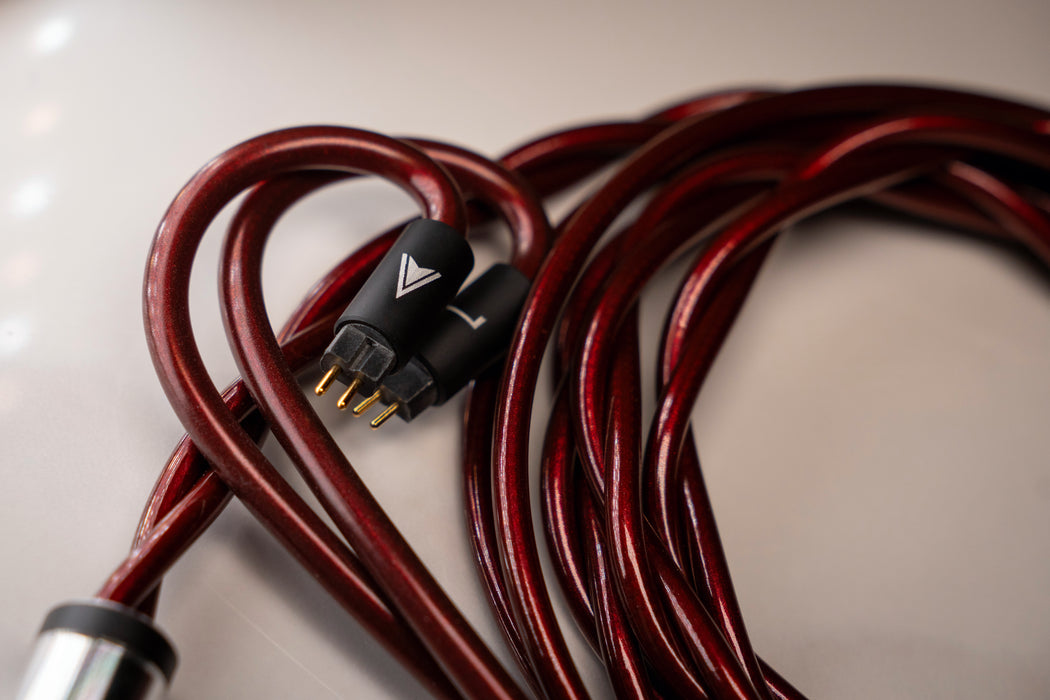 Astral Acoustics Ruby - 9th Anniversary Cable (2Pin, 4.4mm) (limited to 99 units)