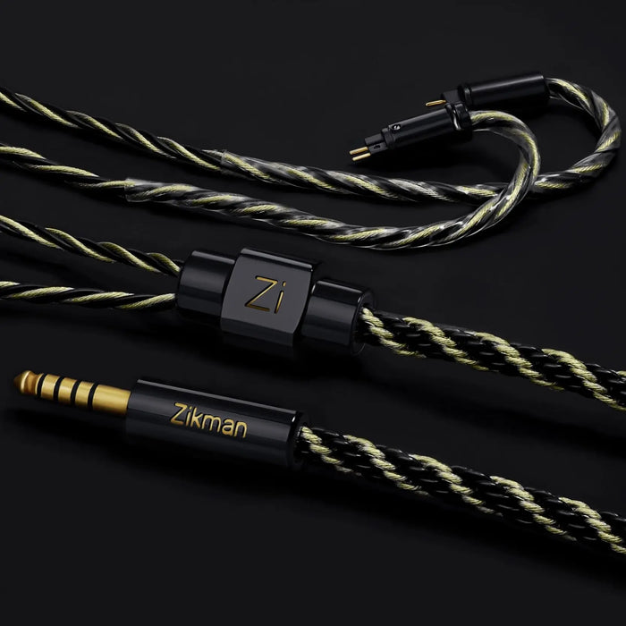 Zikman Arno Elegance – Hybrid Copper Gold-Plated Silver Cable