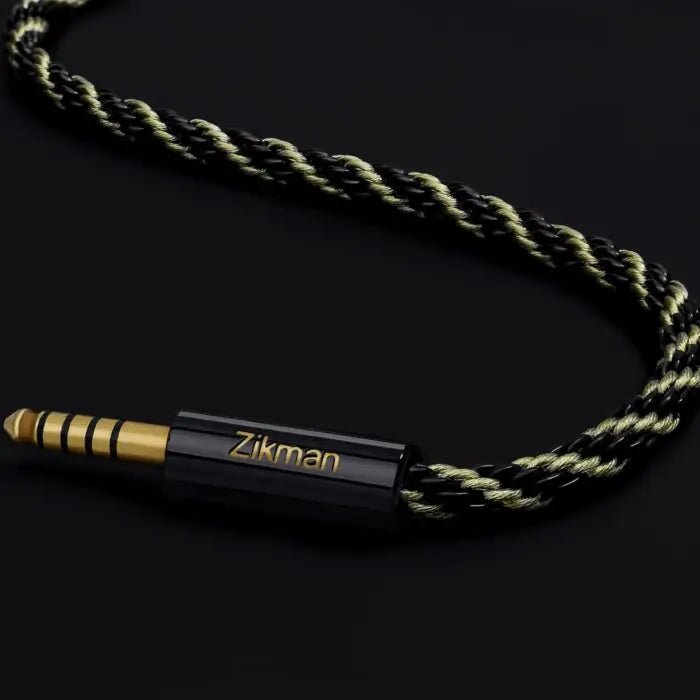 Zikman Arno Elegance – Hybrid Copper Gold-Plated Silver Cable