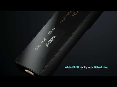 Video Introduction of Cayin RU7 1-Bit Resistor Network Dongle DAC /Amp