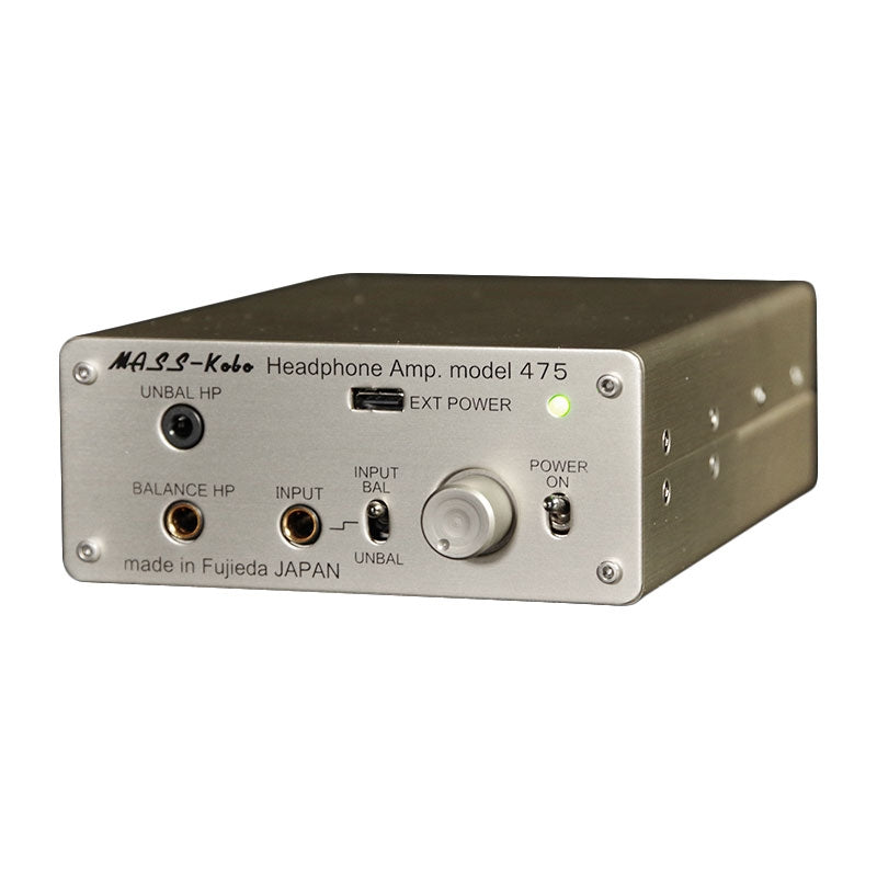 MASS-Kobo Model 475 Full-Balanced Portable Headphone Amp - MusicTeck