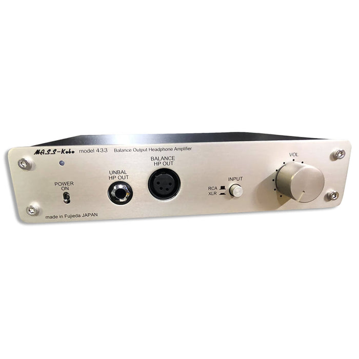 MASS-Kobo model433 Full Balanced Headphone Amp - MusicTeck