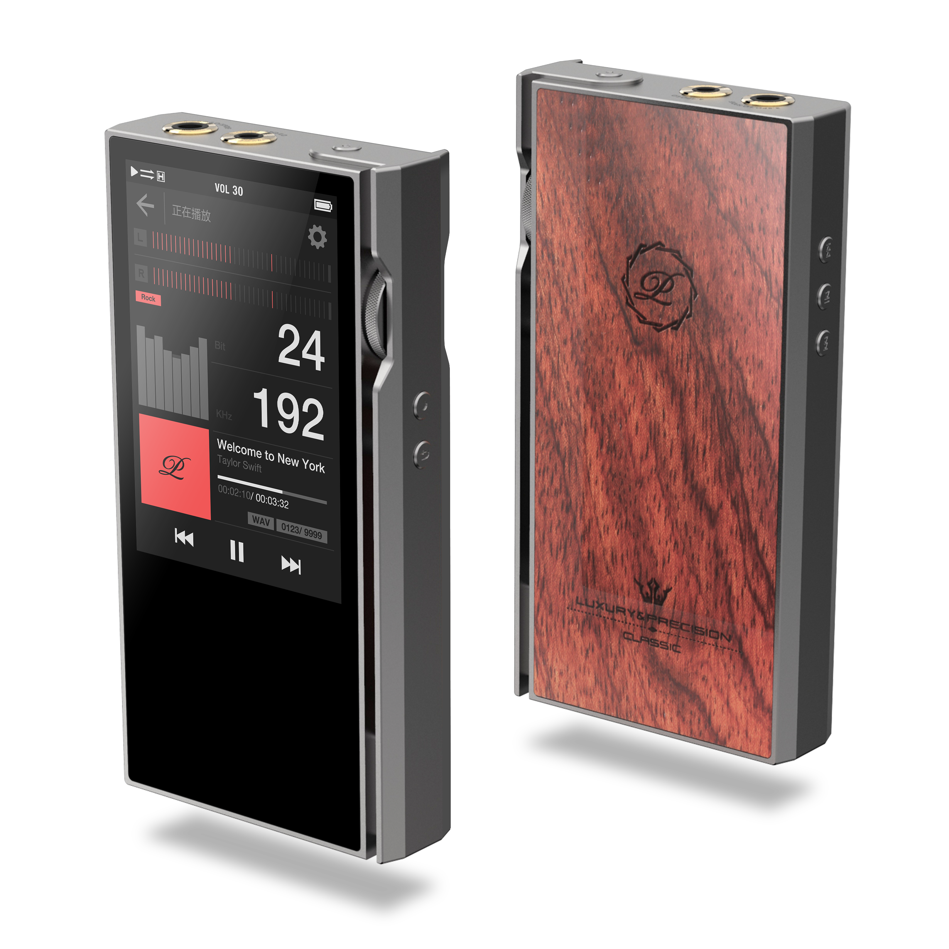Luxury Precision P6 Pro Advanced Discrete R-2R Portable Audio Player (Gray Obsidian Edition) - MusicTeck