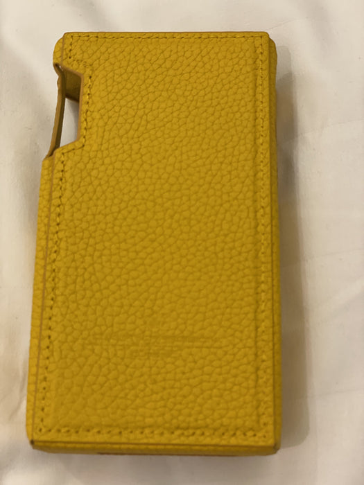 Luxury Precision P6 Pro Advanced Discrete R-2R Portable Audio Player (Black Gold Edition) with Yellow Leather Case (like new, demo unit)