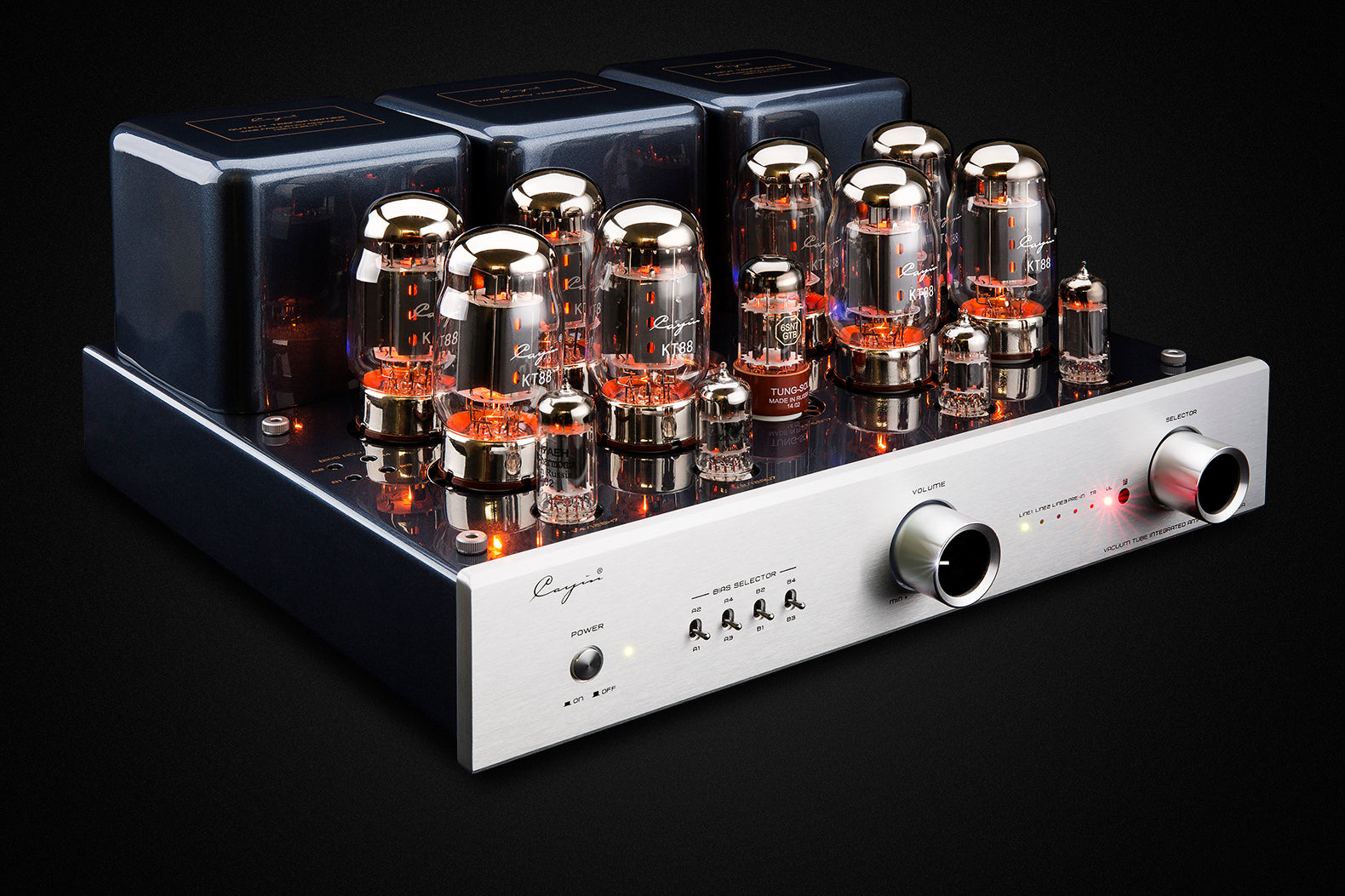 Dual-mode Cayin CS-100A KT88 Tube Amplifier - MusicTeck