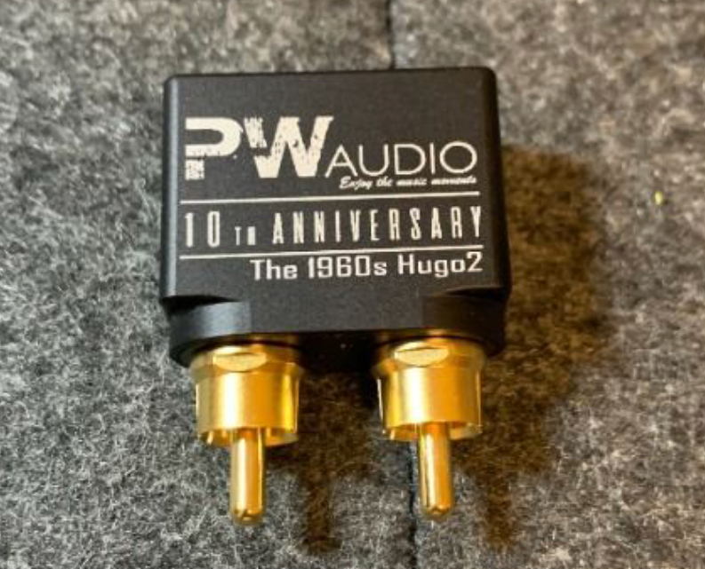PWAudio Hugo2 RCA to 4.4mm female single end adapter - The 1960s Version