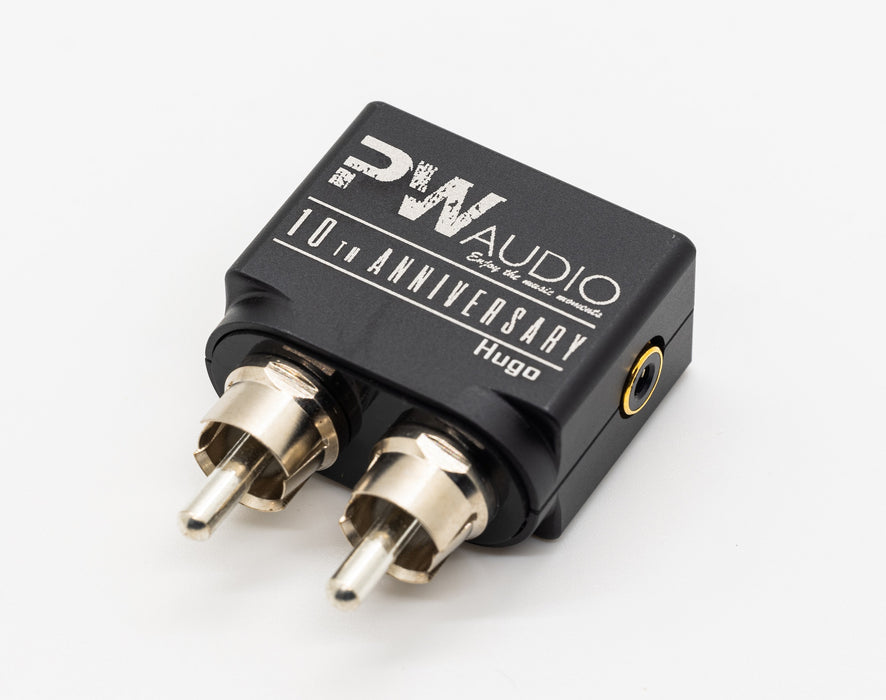PWAudio Hugo RCA to 2.5mm female single end adapter