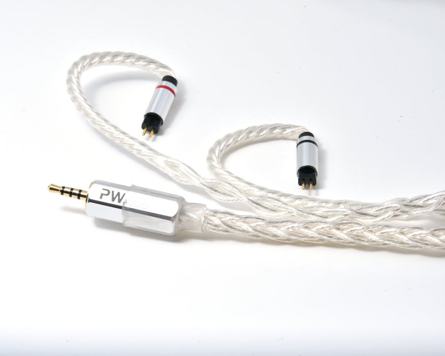 PWAudio No.10 upgrade cable (8 wired) - MusicTeck