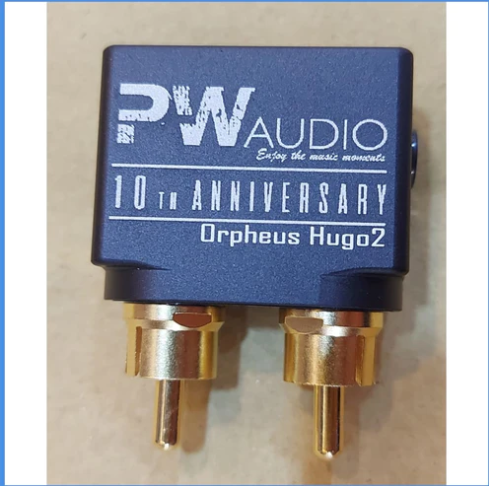 PWAudio Hugo2 RCA to 4.4mm female single end adapter - Orpheus Version